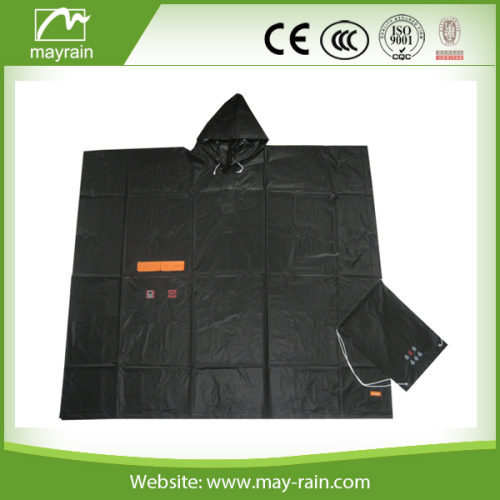 Wholesale men's military poncho raincoat