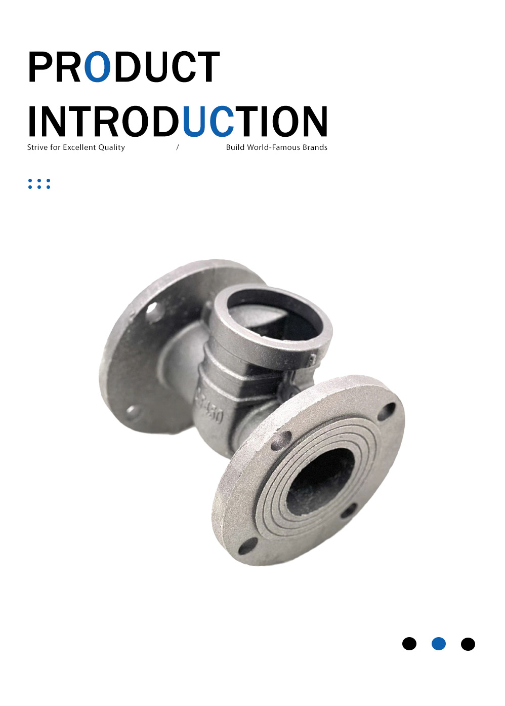 Трехходовой шаровой кран (литье) Three Way Ball Valve (Casting)
