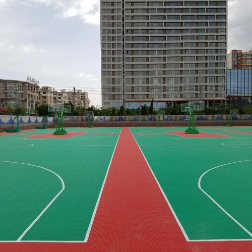 Outdoor Basketball PP Court Matten Sportvloeren