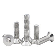 High-Quality DIN 7991 Grade 10.9 Hex Socket Countersunk Bolts: Steel, Stainless Steel, and Titanium Options for Drilling and Wood Screws