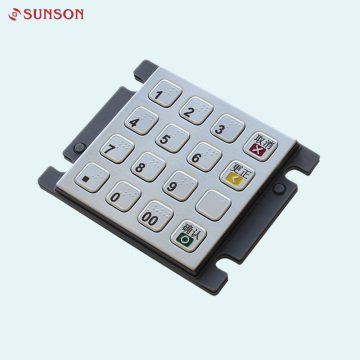 USB Compact PCI 4.x ເຂົ້າລະຫັດ PIN Pad ດ້ວຍລະຫັດ Braille