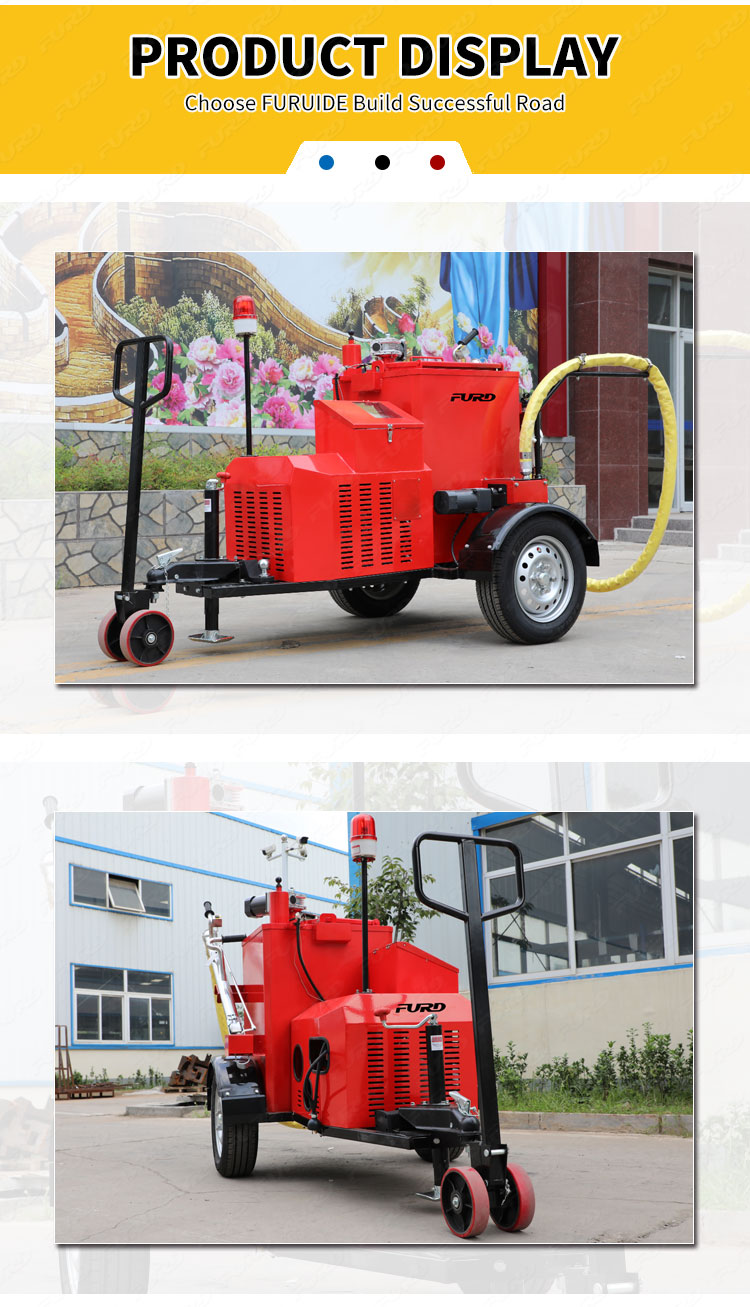 pavement asphalt crack sealing machine