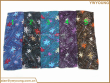 New design wholesale bamboo scarf with fringe