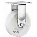 8 inch Stainless steel bracket PA heavy duty casters without brakes