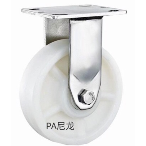 6 inch Stainless steel bracket PA heavy duty casters without brakes