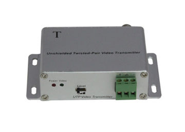 Single Channel Cat5 Active Video Balun For Cctv , Active Video Transmitter