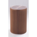 Eco-Friendly Foldable Round Paper Table Design
