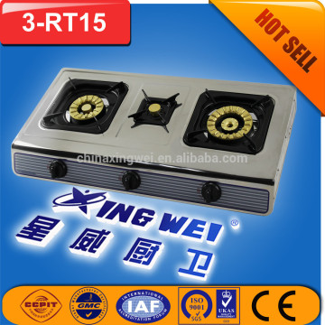 table top 3burner enamel house ware