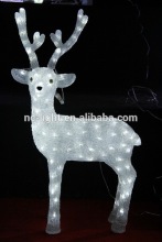 3D LED christmas acrylic reindeer motif light