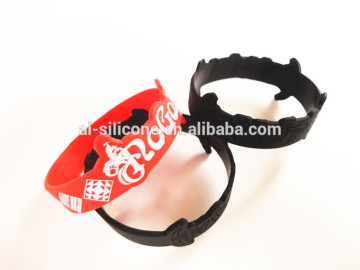 paw print silicone bracelet,cheap power paw print silicone bracelet,custom paw print silicone bracelet