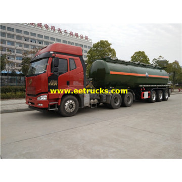 30mt 3 axles hydrochloric acid usafirishaji nusu trailers