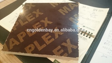 Phenolic WBP glue film faced plywood