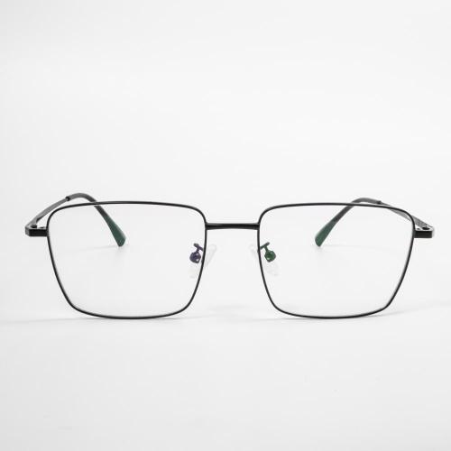남성 안경을위한 검은 직사각형