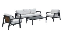 Elko outdoor garden sofa set