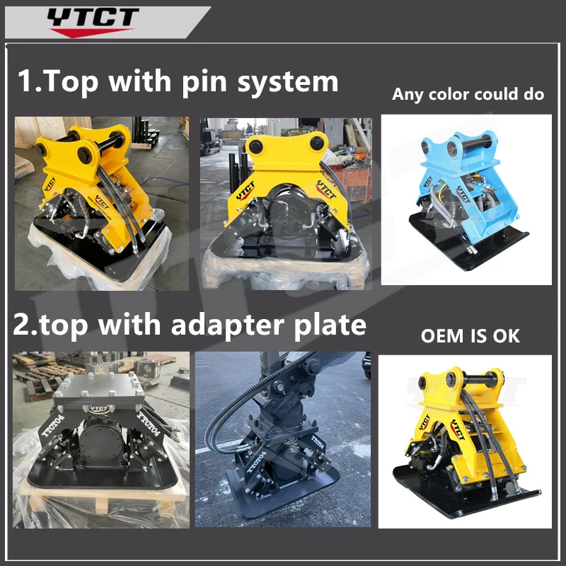 Hydraulic Mini Excavator Plate Vibrating Compactor