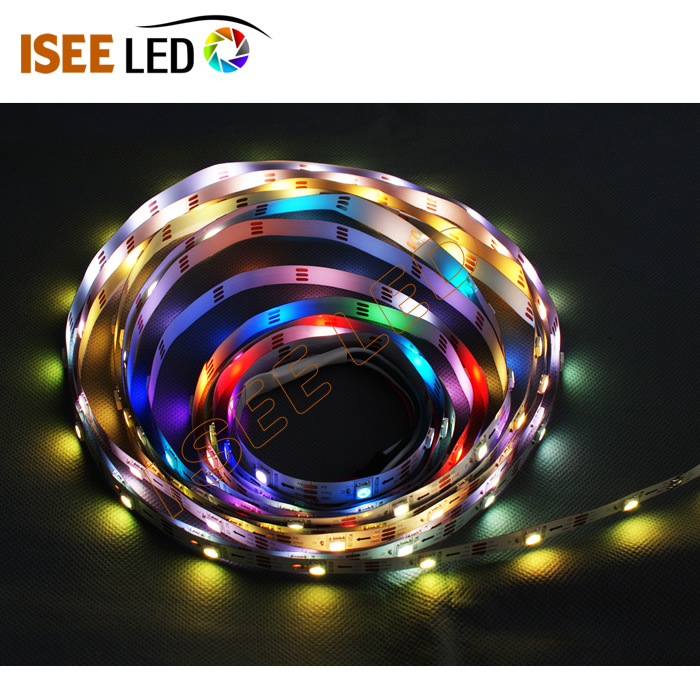 DC12V WS2815 ინდივიდუალური SPI LED მოქნილი ზოლების შუქი