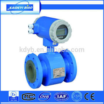 intelligent China wafer type magnetic flow meter for water application