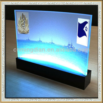 led sign display holder, acrylic led lighting sign pop display stand