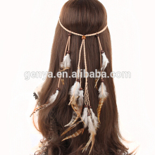 Fashion peacock feather hair accessory feather hair extension feather head band