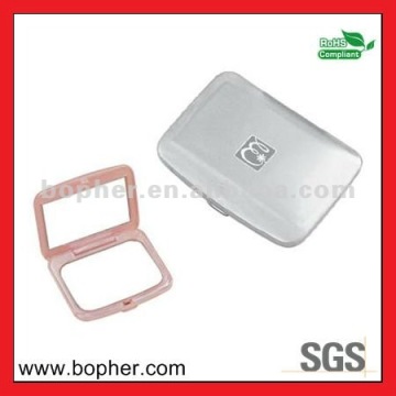 lovely plastic square pocket mirror