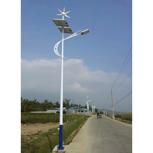 Светодиодный свет панели солнечных батарей Ветер солнечный гибридный уличный фонарь Солнечный уличный свет