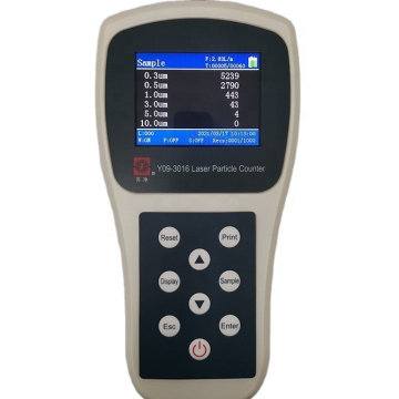 Handheld Particle Counter for Cleanroom and Airborne Laser Particle Detection