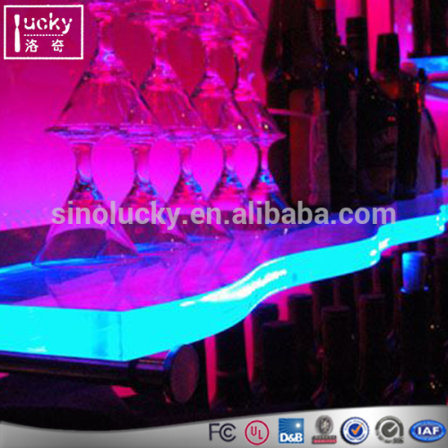 LED LIGHTED SHELF LED DISPLAY LIGHTS DISCONUT LED BAR STAND