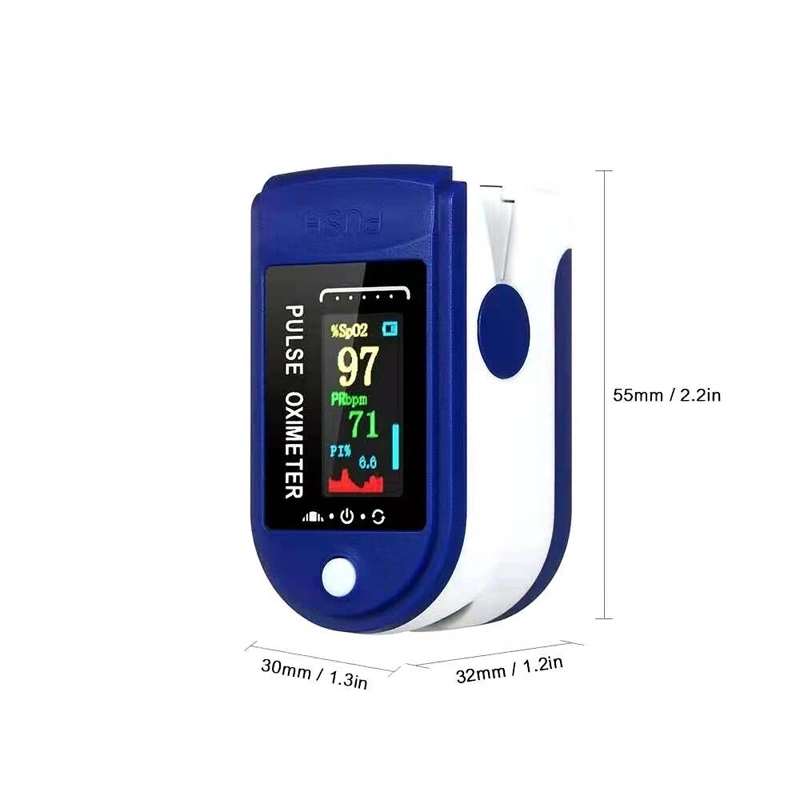 OLED Digital Display Oximetro Rechargeable Fingertip Pulse Oximeter