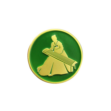 Custom Wholesale Guqin Commemorative Badge Pin