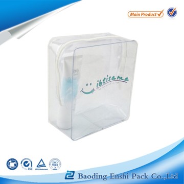 transparent pvc make-up cosmetic gift bag