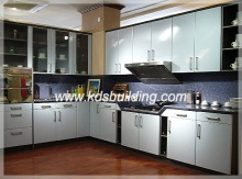 Bake Lacquered Kitchen Cabinet for Sale (KDSLC003)