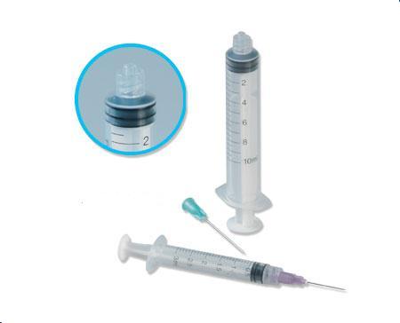 Medical Disposable Injection 3 Parts Luer Lock Syringe