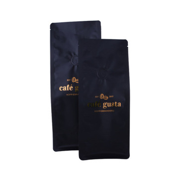 500g Recycled organic coffee bag with valve