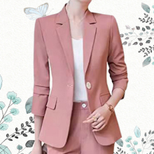 2020 New Design Sky Blue Women Full Body Suit Women Suit Blazer For Lady Office