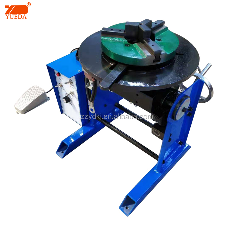 Otomatis Rotating Light Duty 50kg Positioner Welding untuk dijual