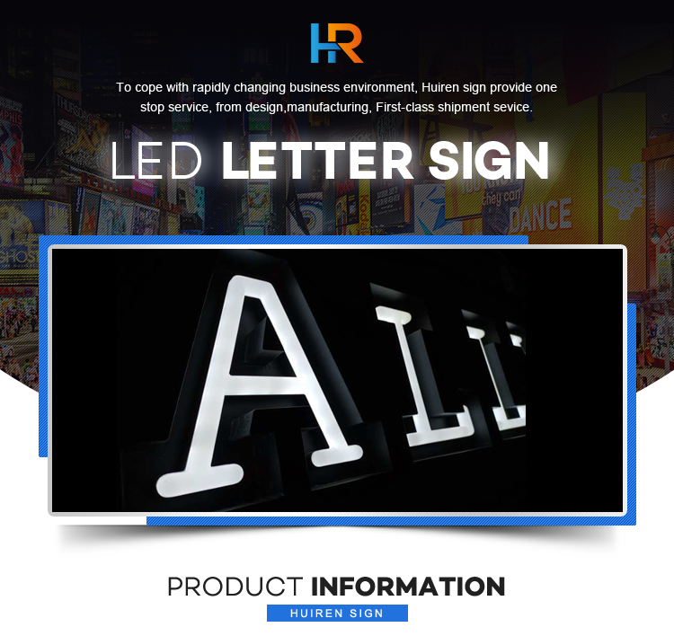 Hot selling neon brand sign letters customized design led sign