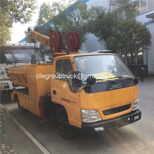 Multi-fuctional 4.5 ton river gully dredge cleaning truck