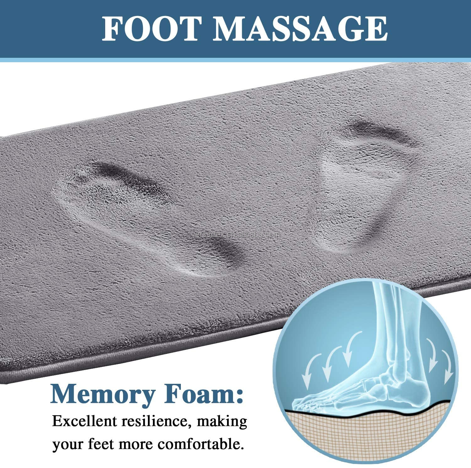 Memory Foam Bath Rug