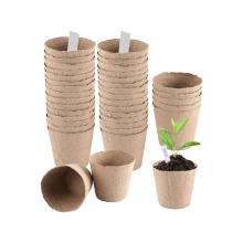 Biodegradable Pulp Seedlings Tray: Round/Square Paper Pots for Planting Seeds