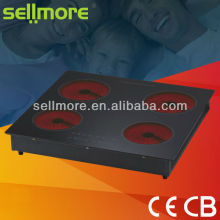 Hot sale kitchen appliance ceramic stove with 4 burners (CE.CB.RoHs)