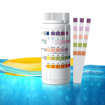 How to use test strips pool