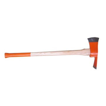 Professional Working Tools: 3.5LB Drop Forged Steel Chisel Axe with Choice of Wood or Fiberglass Handle