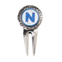 golf tool metal divot repair tools