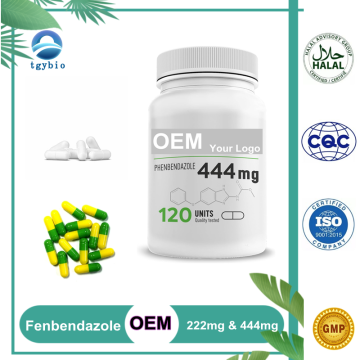 OEM -Privatlabel Fenbendazol -Kapseln 222 mg 444 mg