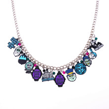 Custom Anime Haunted Mansion Zinc Alloy Pendant Necklace - USA & Europe Wholesales