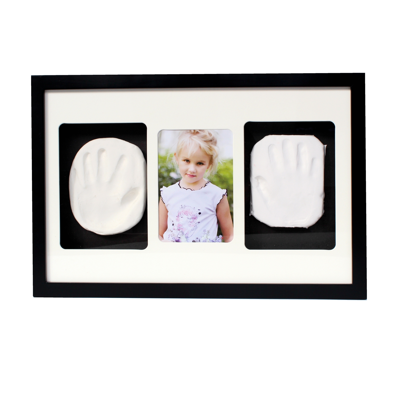 Double Picture Frame 5x7 White Wooden Hinged Photo Frames Collage Shadow Box 2 Openings Elegant Wedding Gifts