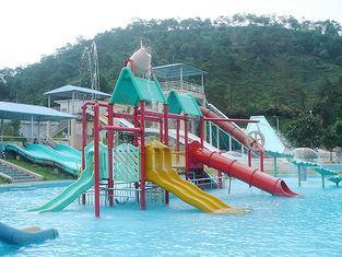 Customized Body Slide Aqua Splash Water Fun Park For Swimmi