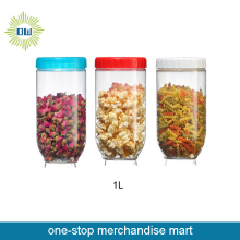 plastic christmas candy jar