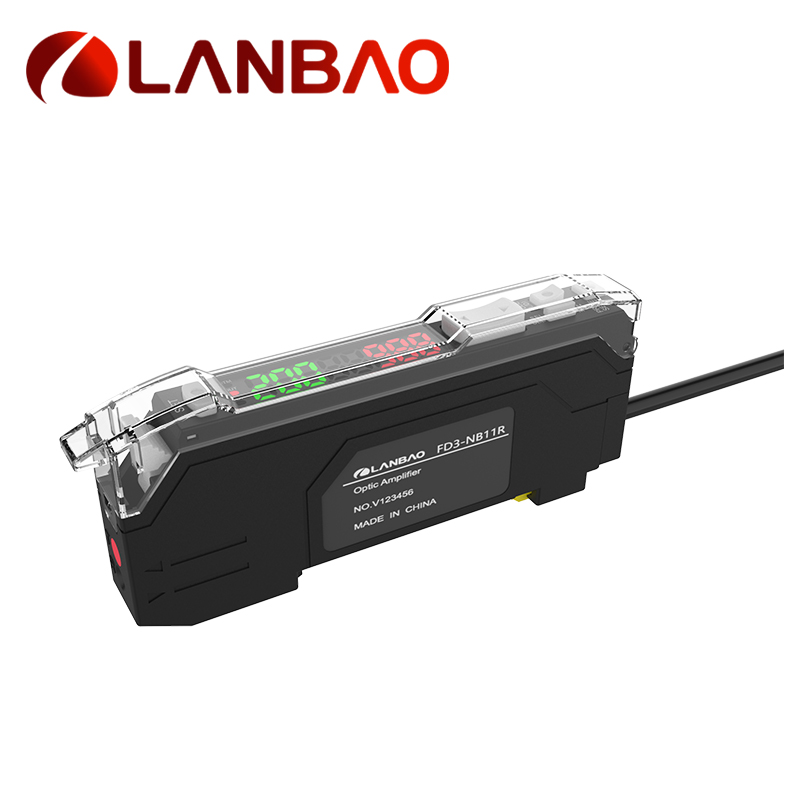 LANBAO new FD3 series proximit fiber amplifier switch photoelectric fiber sensor