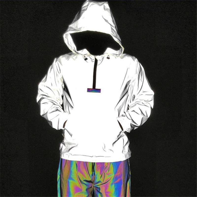 Rainbowtouches Custom Hip Hop Multicolor Reflective Jacket Men2 Rainbowtouches Custom Hip Hop Multicolor Reflective Jacket Men2